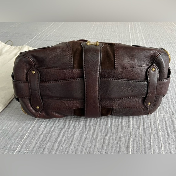 Michael by Michael Kors - Suede and leather handbag - Picture 6 of 14